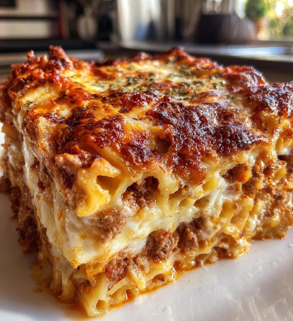 million dollar baked ziti - detail 1