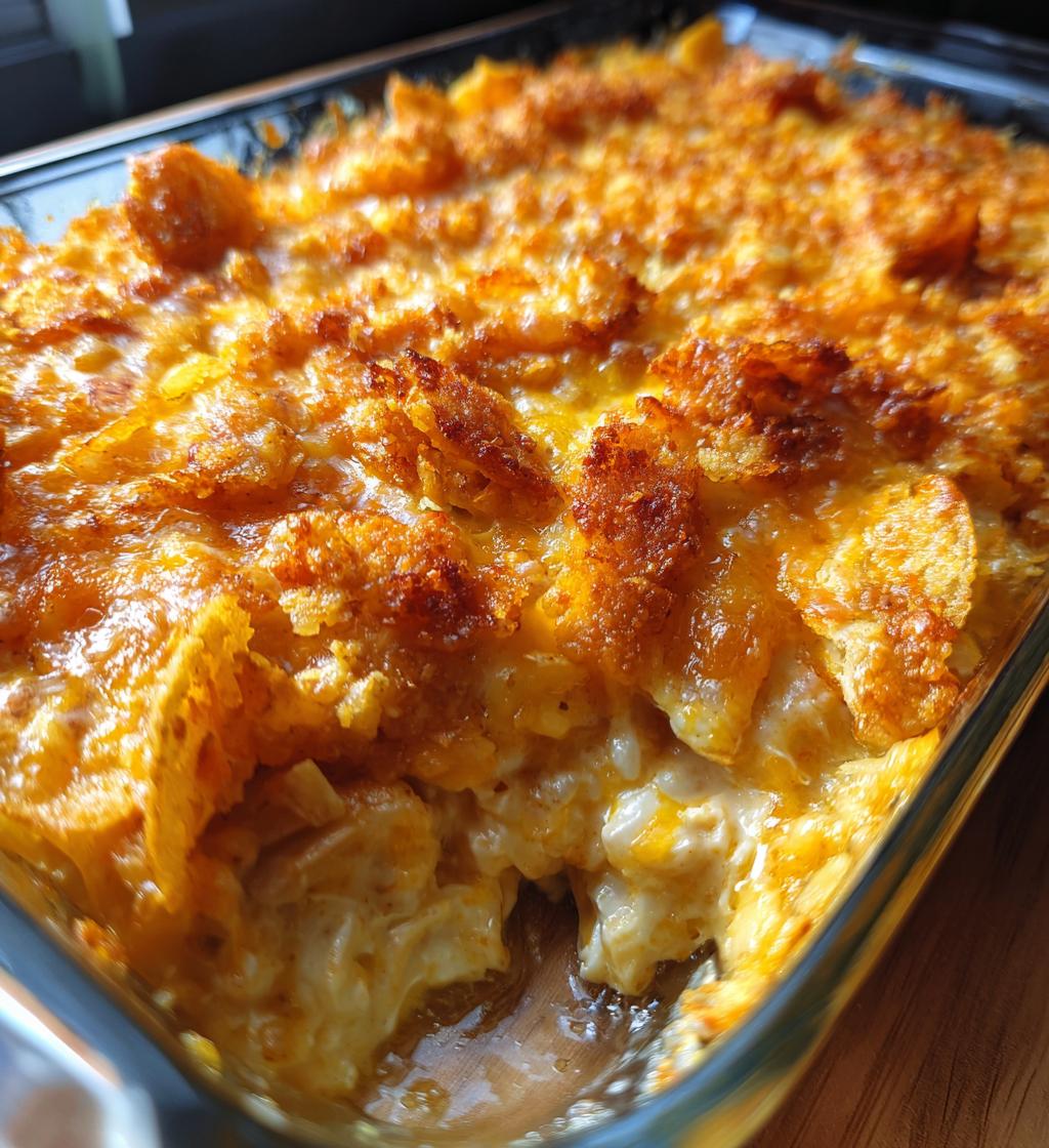 million dollar chicken casserole - detail 1