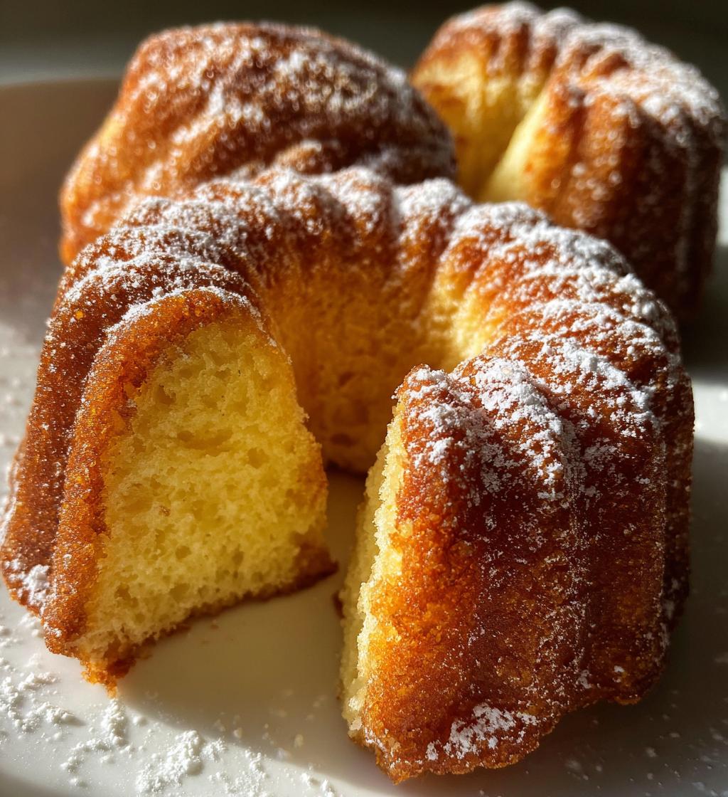 mini lemon bundt cakes recipe