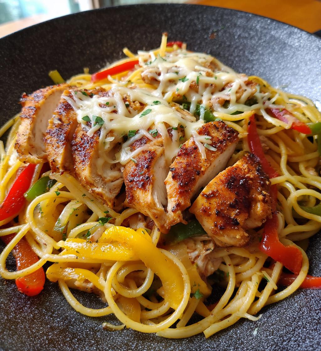 monterey chicken spaghetti 2 - detail 1
