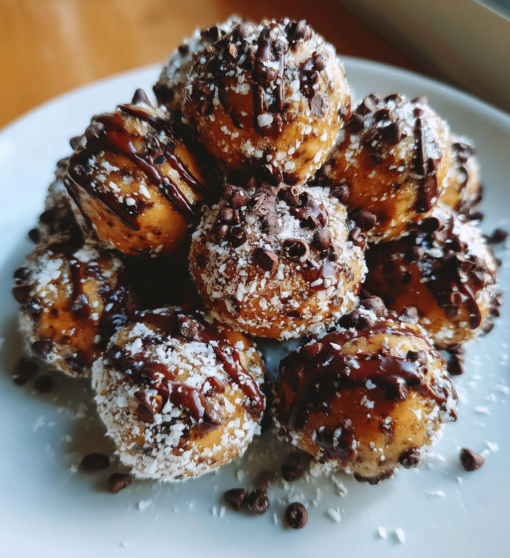 no bake cookie dough bites - detail 1