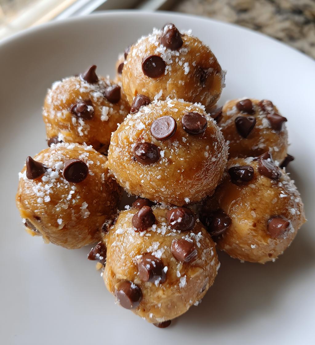 no bake cookie dough bites
