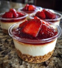 no bake mini cheesecakes