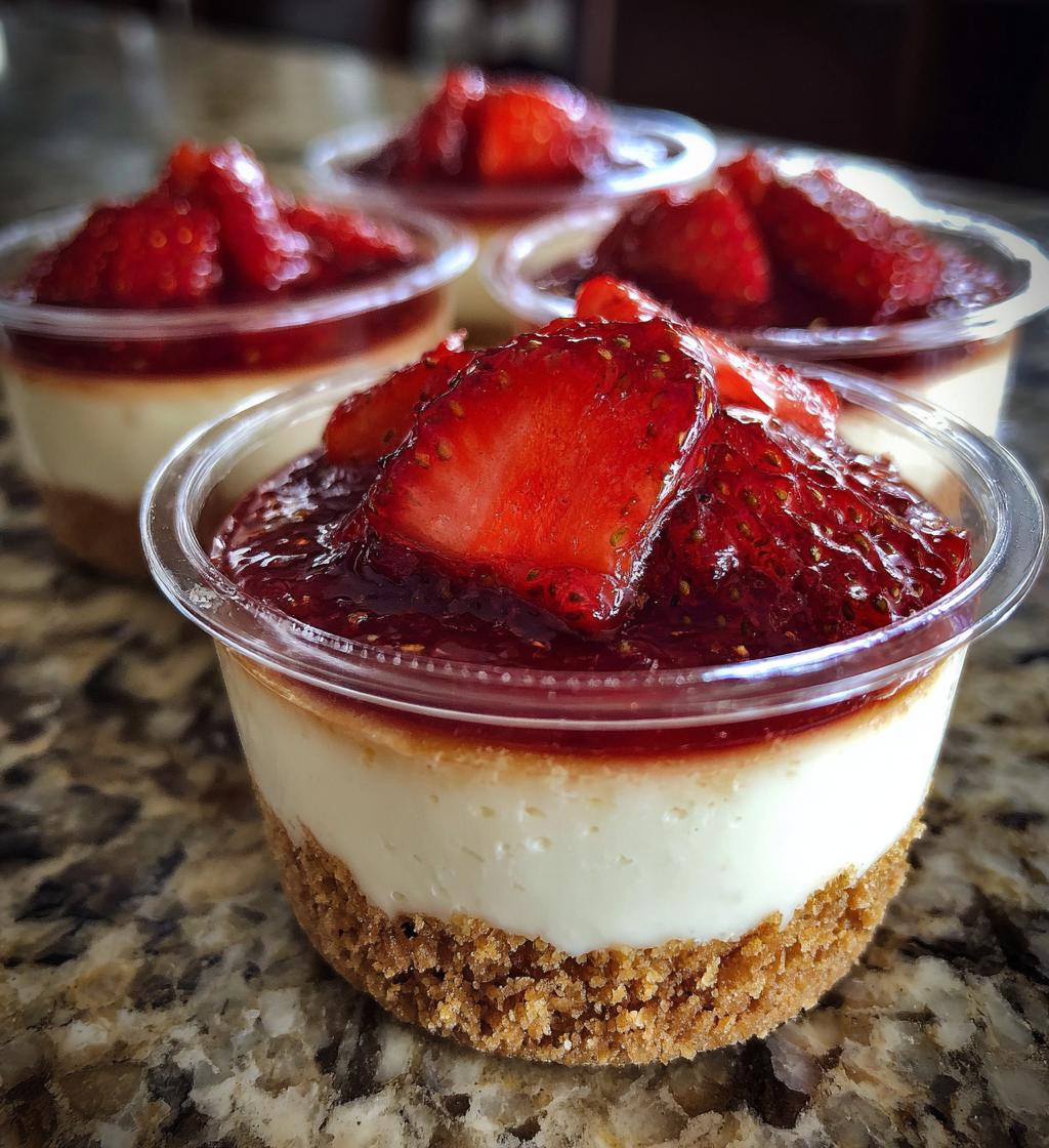 no bake mini cheesecakes