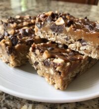 no bake peanut butter oatmeal bars