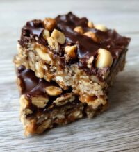 no bake post workout snickers cookie