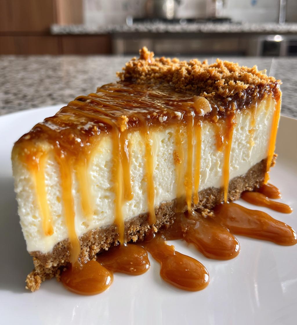 no bake salted caramel cheesecake