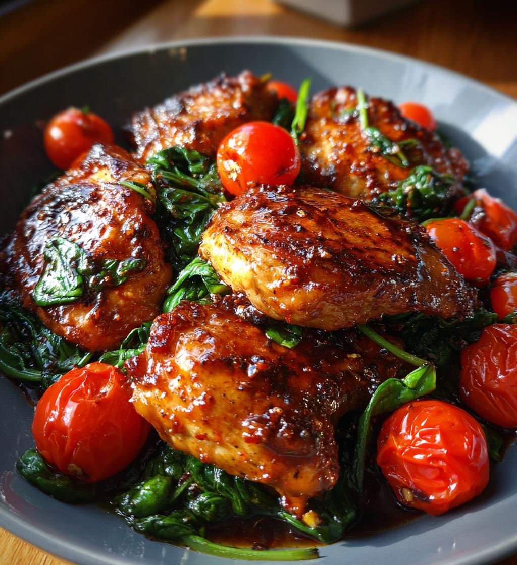 one pan balsamic chicken 2