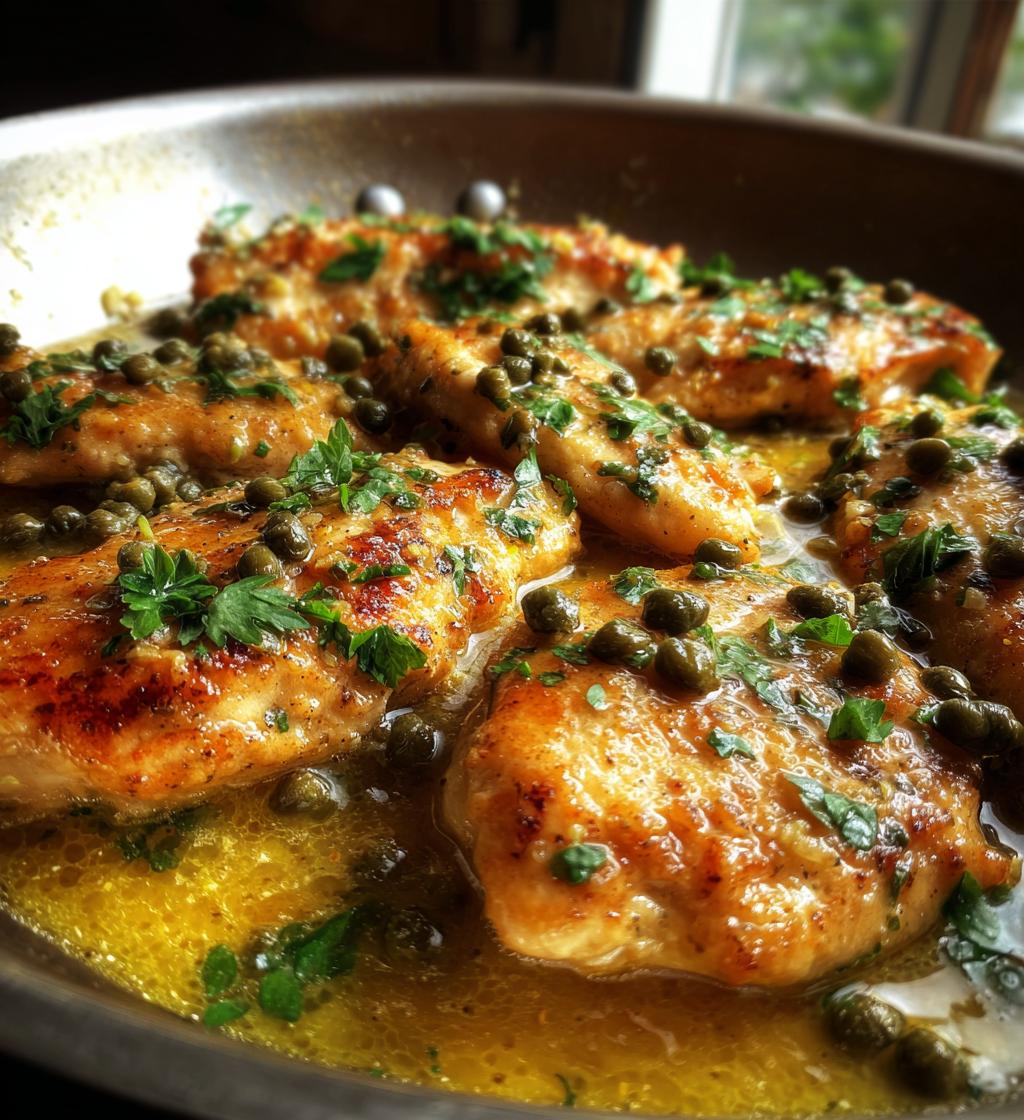one pot chicken piccata