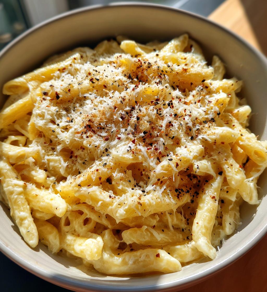 one pot creamy garlic pasta