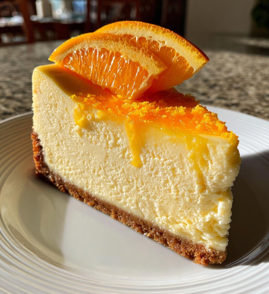 orange cheesecake recipe - detail 1