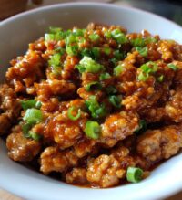 orange ground chicken