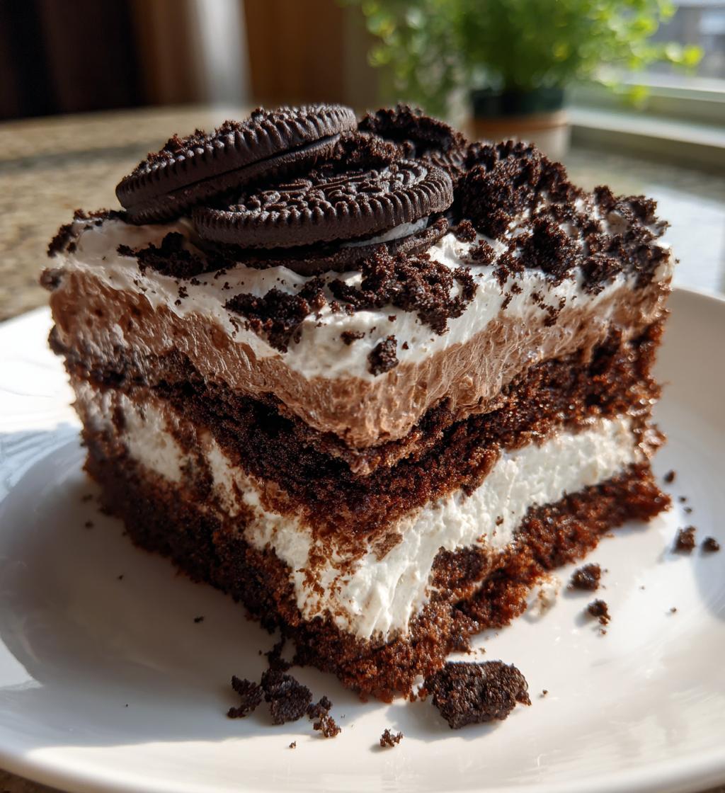 oreo icebox cake