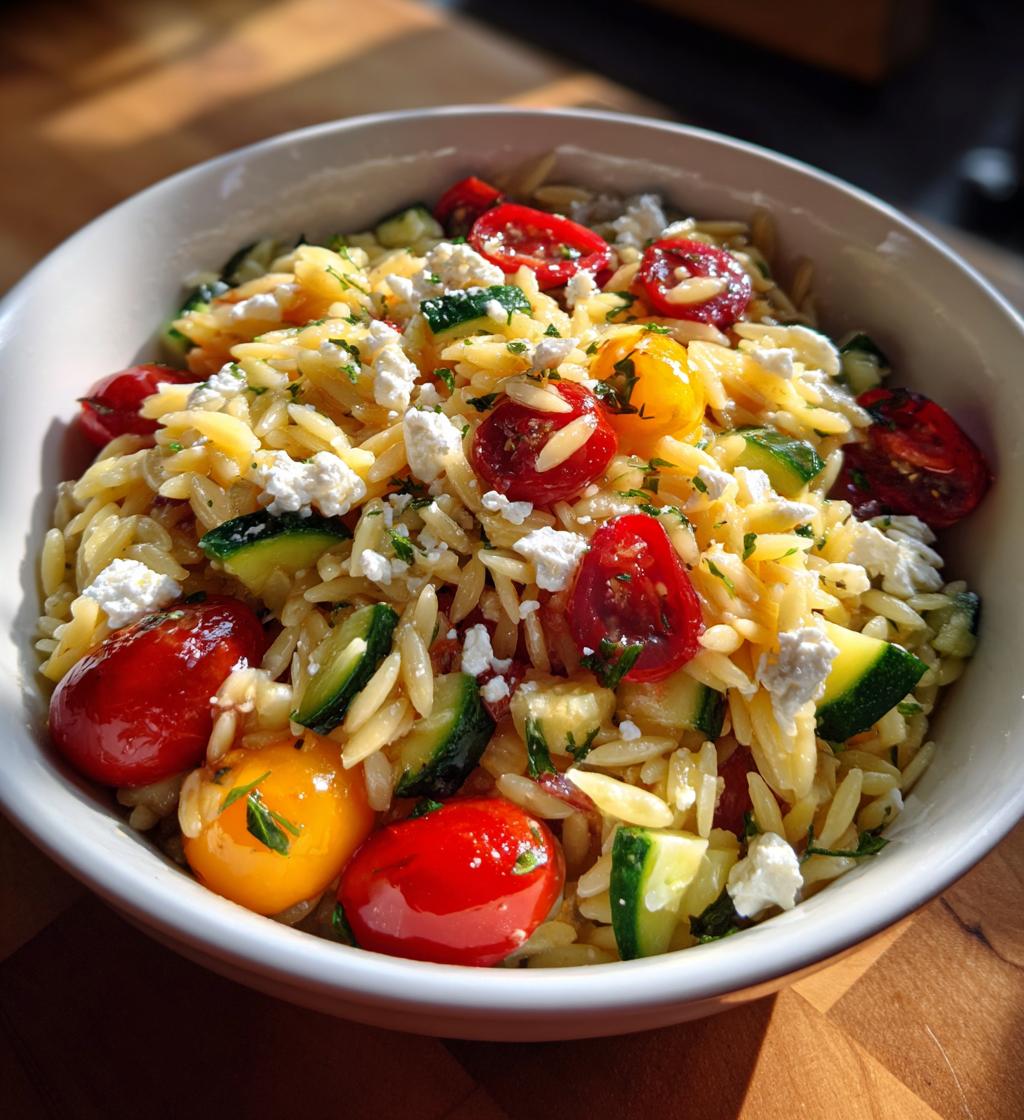 orzo pasta salad