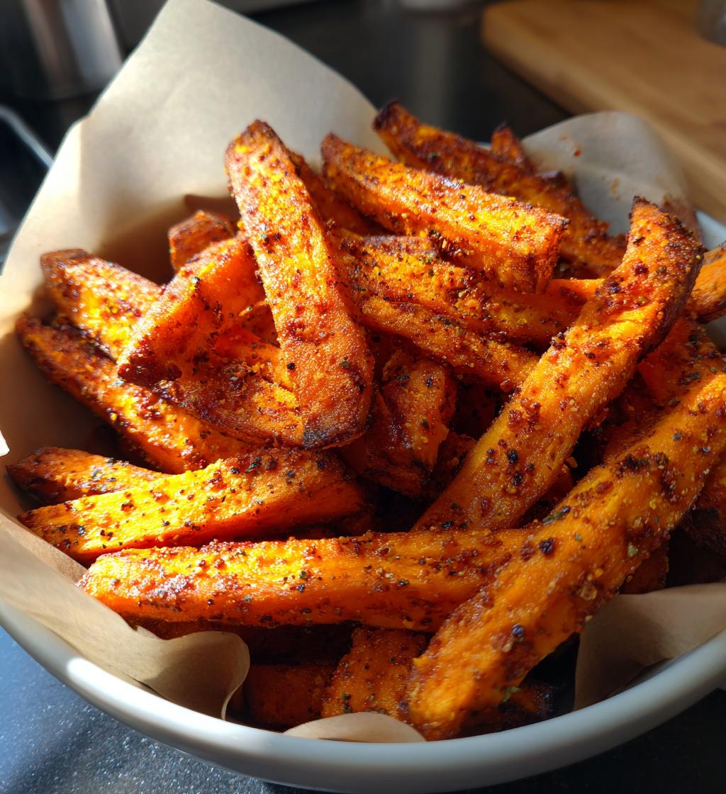 oven baked sweet potato fries