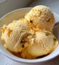 passion fruit ice cream a creamy tropical dessert youll crave all year