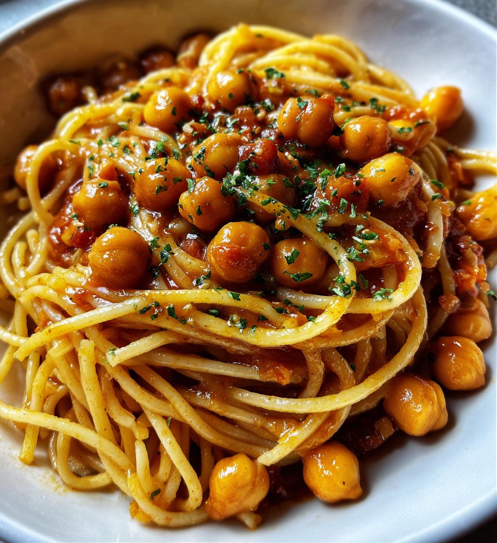 pasta e ceci recipe