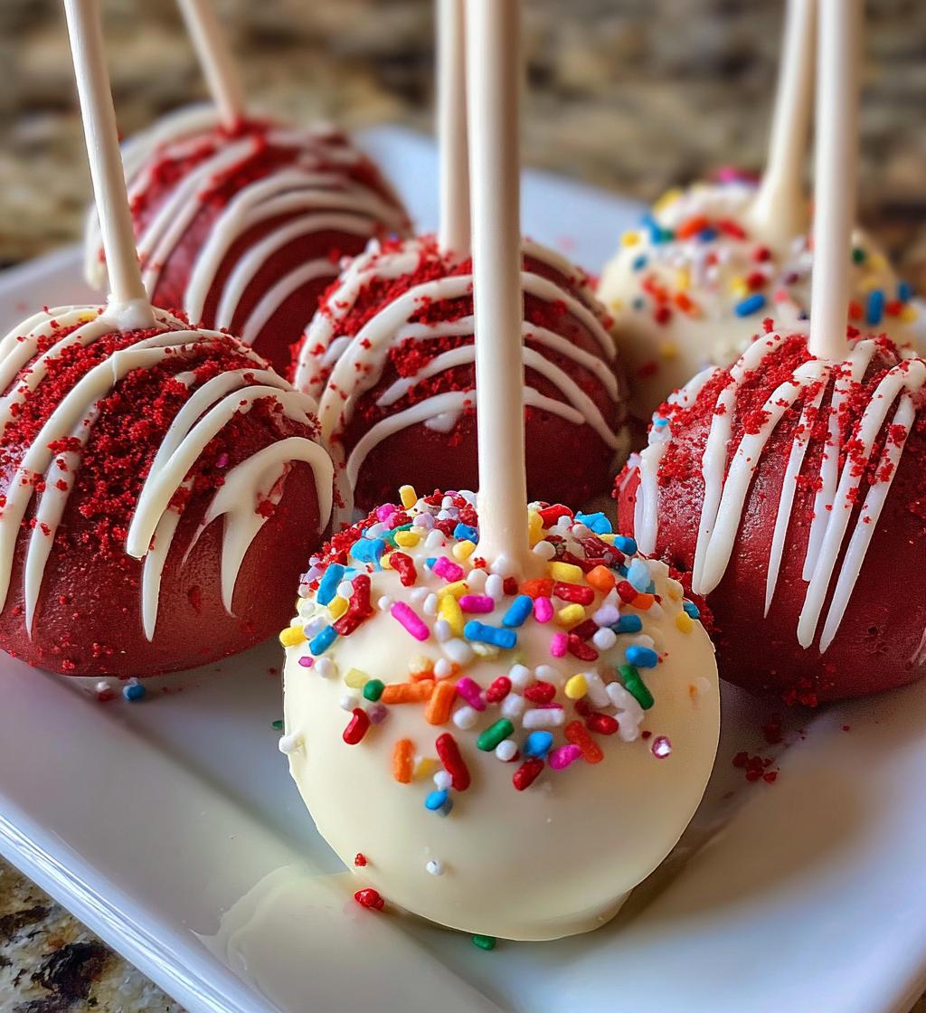 perfect red velvet cake pops recipe - detail 1