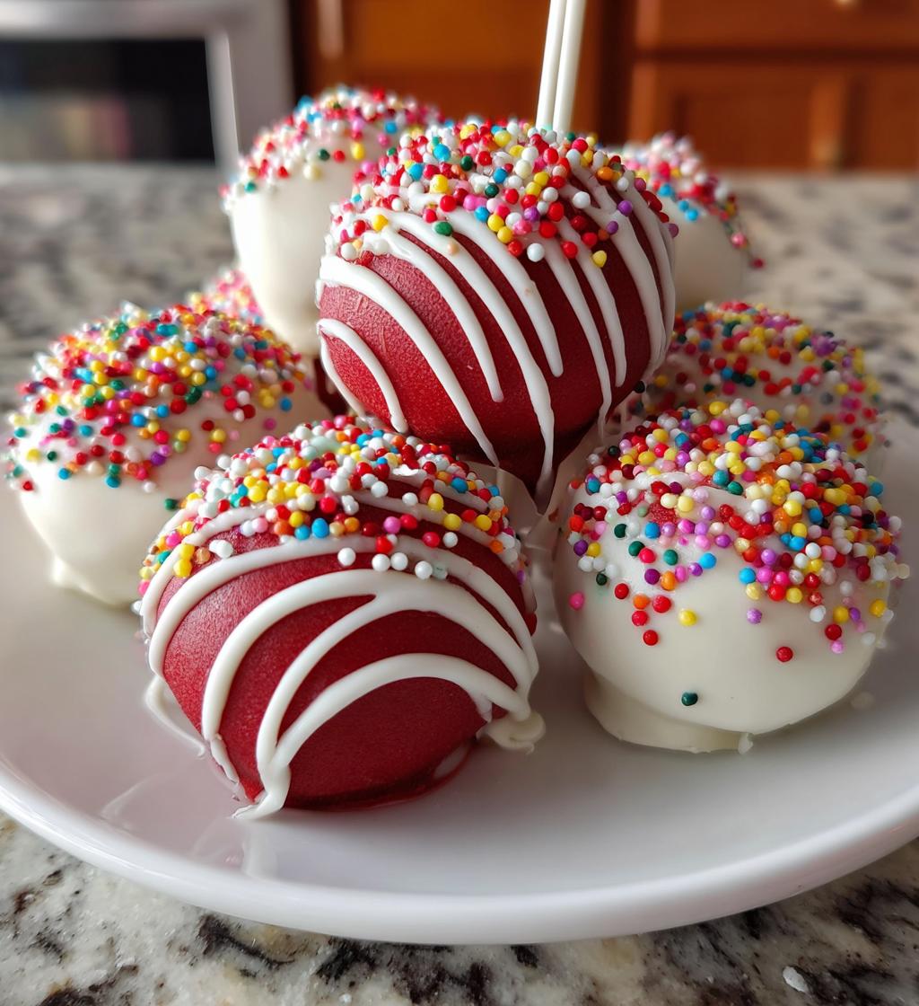 perfect red velvet cake pops recipe