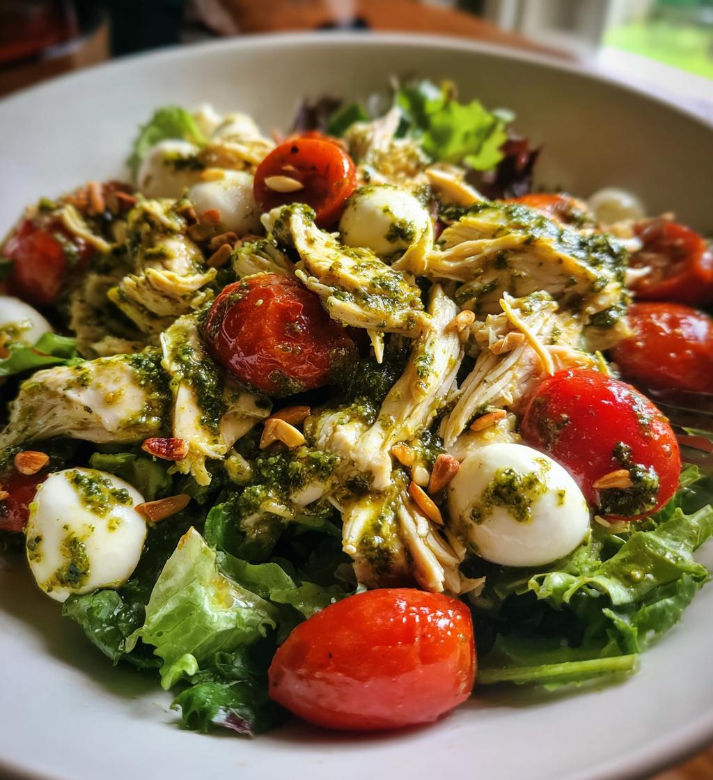 pesto chicken salad