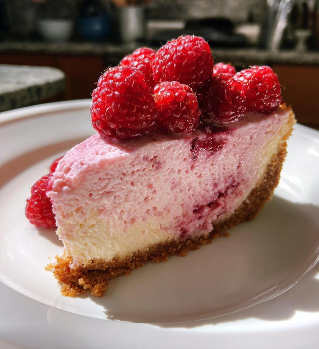 pink velvet raspberry cheesecake