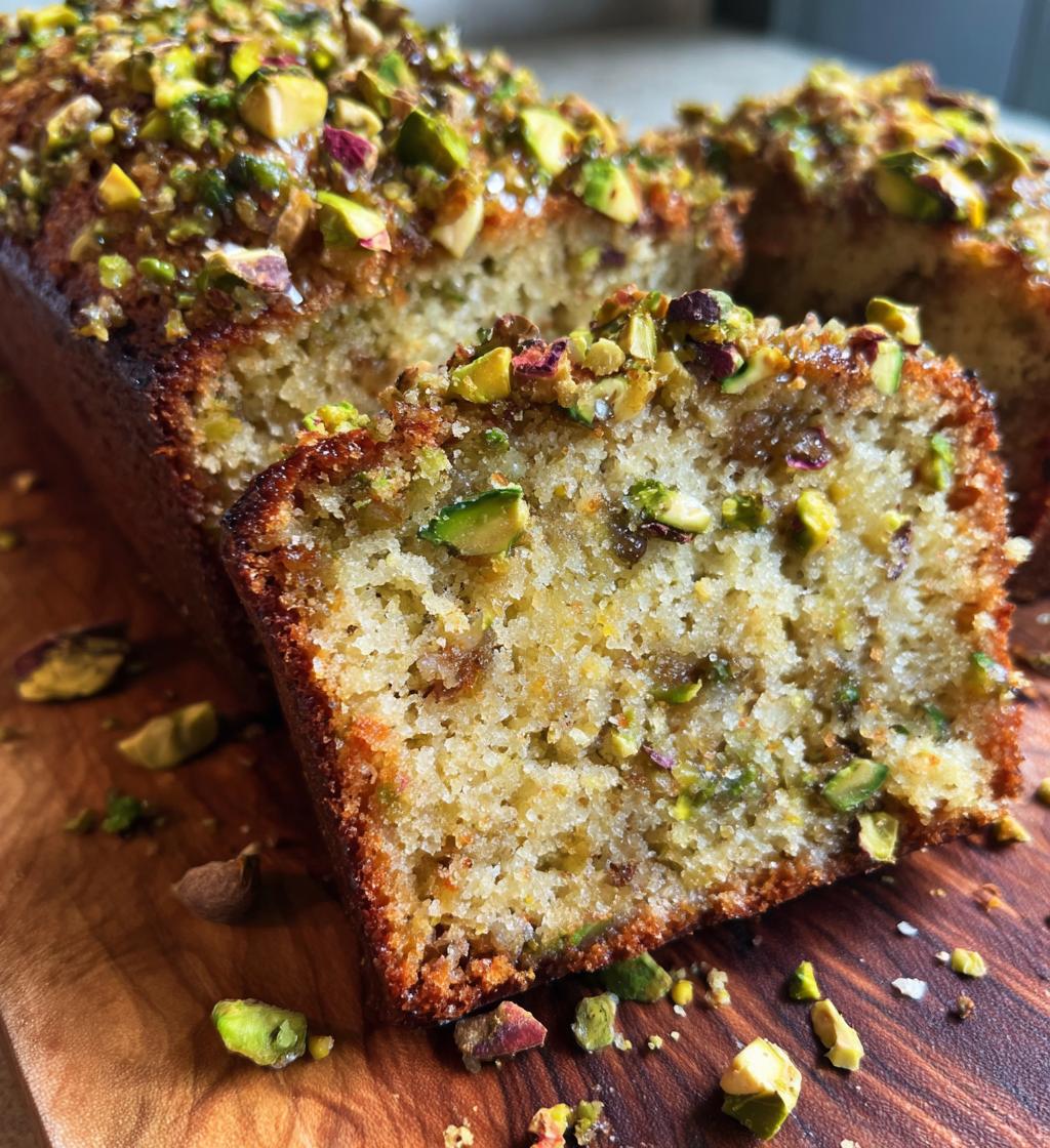 pistachio coffee cake