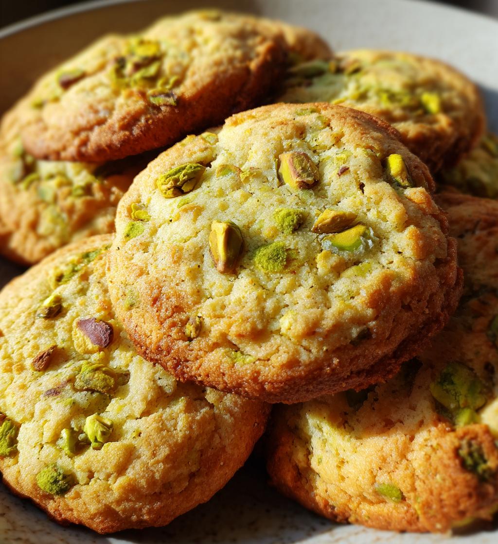 pistachio cookies recipe - detail 1