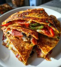 pizza quesadillas