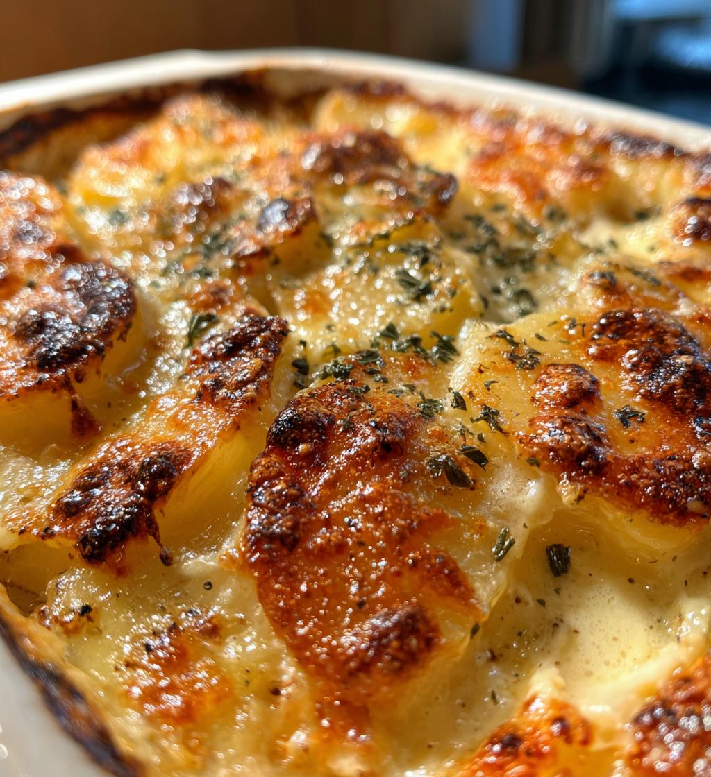 potatoes au gratin - detail 1