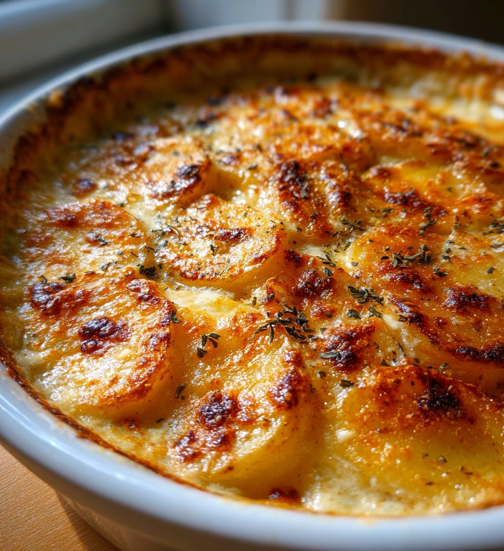 potatoes au gratin