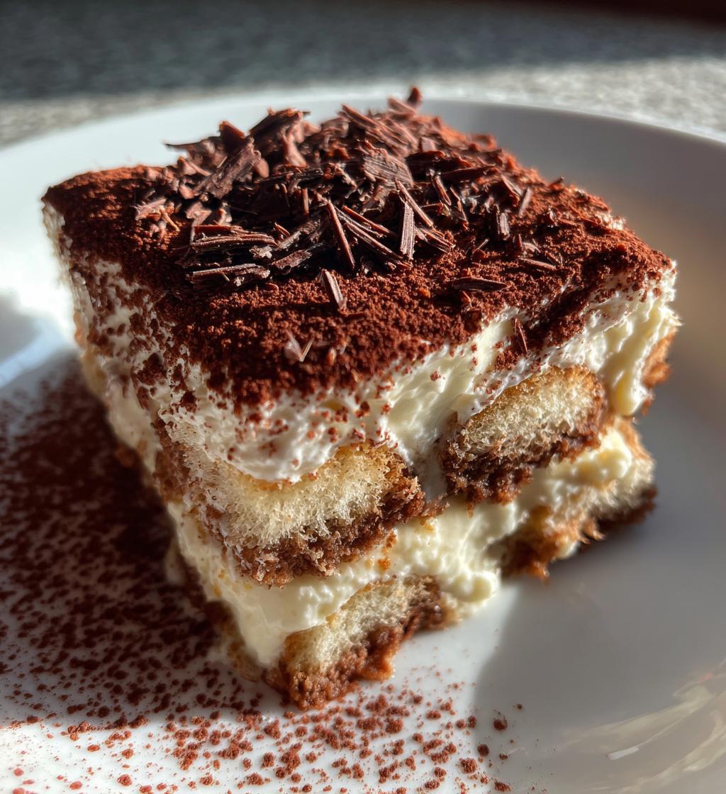 protein tiramisu pudding - detail 1