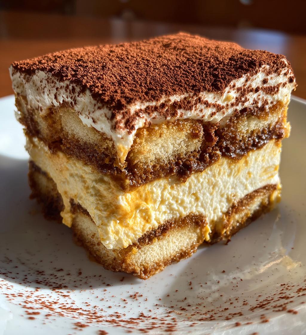 pumpkin spice tiramisu