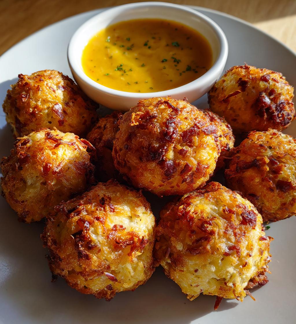reuben balls with spicy thousand island dipping sauce - detail 1
