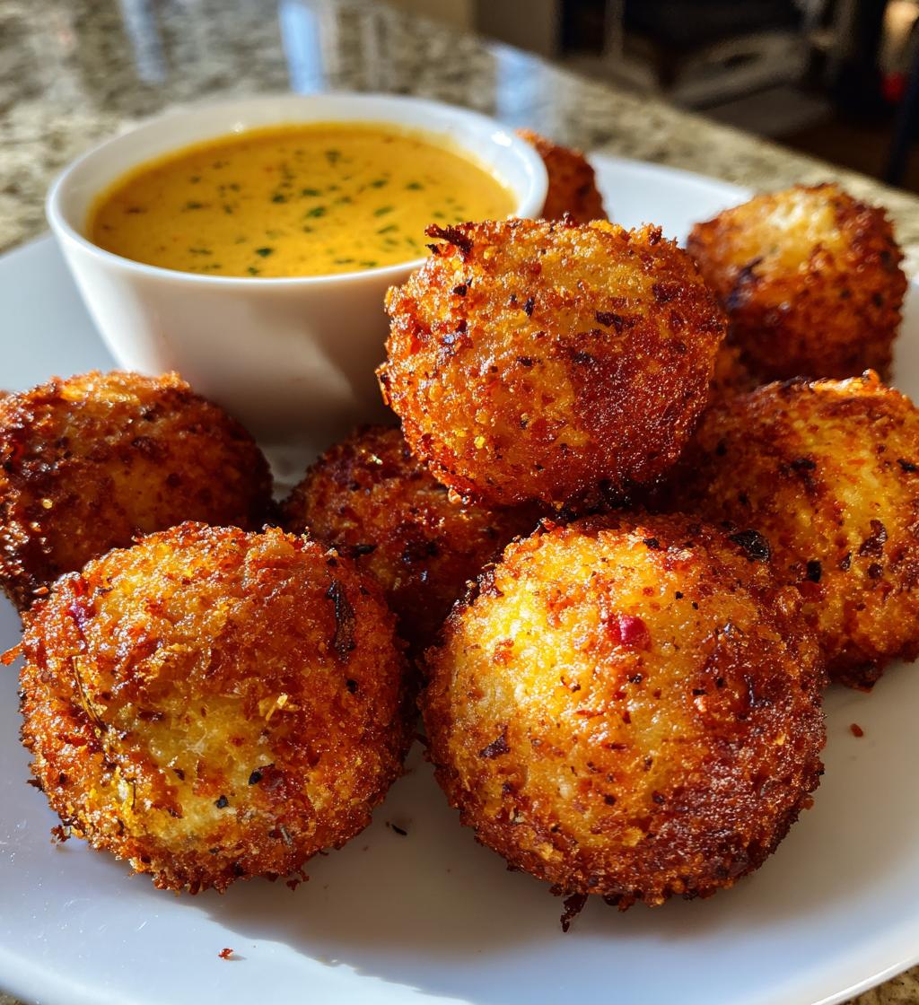 reuben balls with spicy thousand island dipping sauce 2 - detail 1
