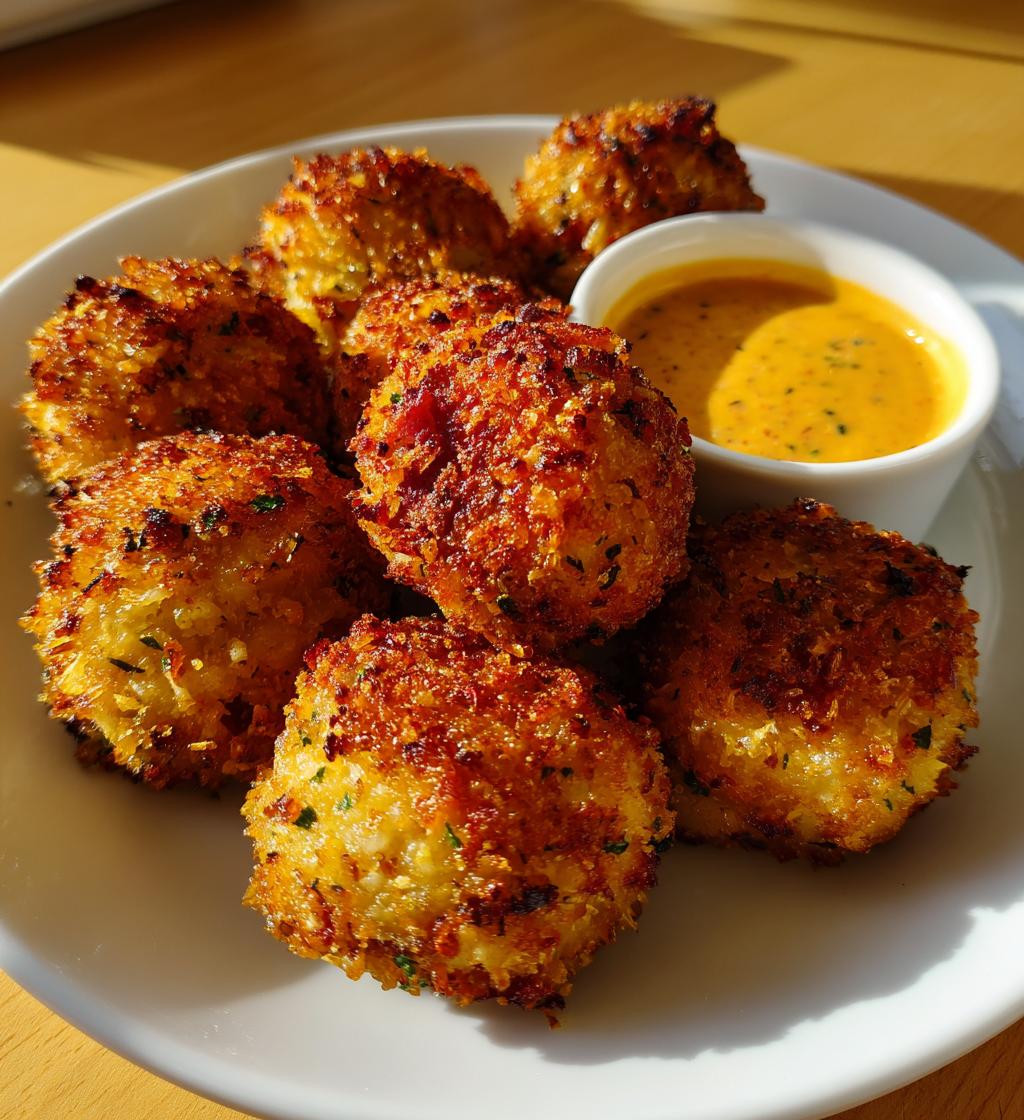 reuben balls with spicy thousand island dipping sauce
