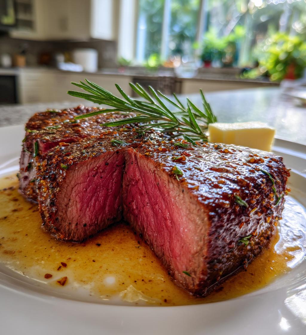 roast beef tenderloin reverse sear - detail 1