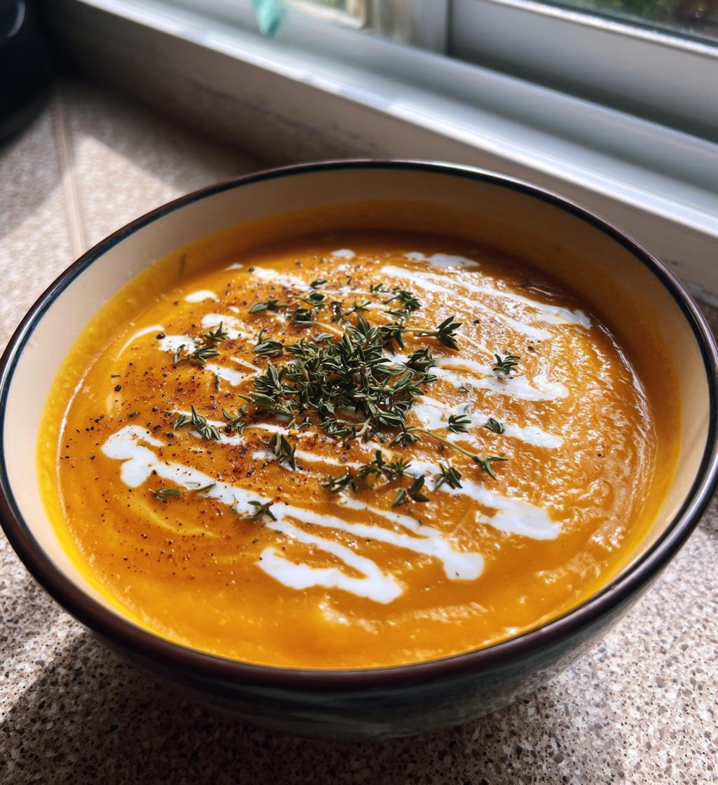roasted pumpkin soup