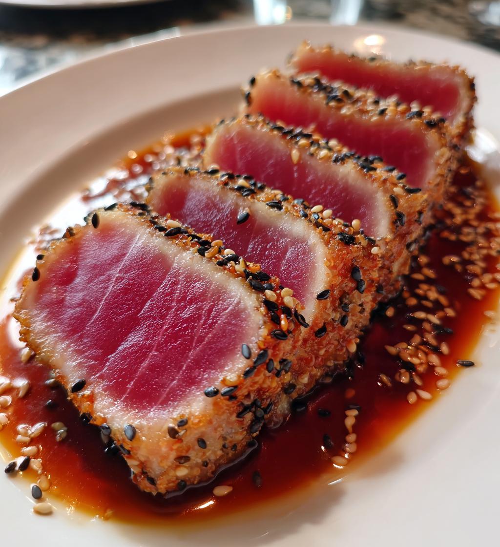 ruths chris ahi tuna