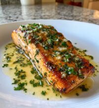 salmon garlic lemon butter sauce recipe