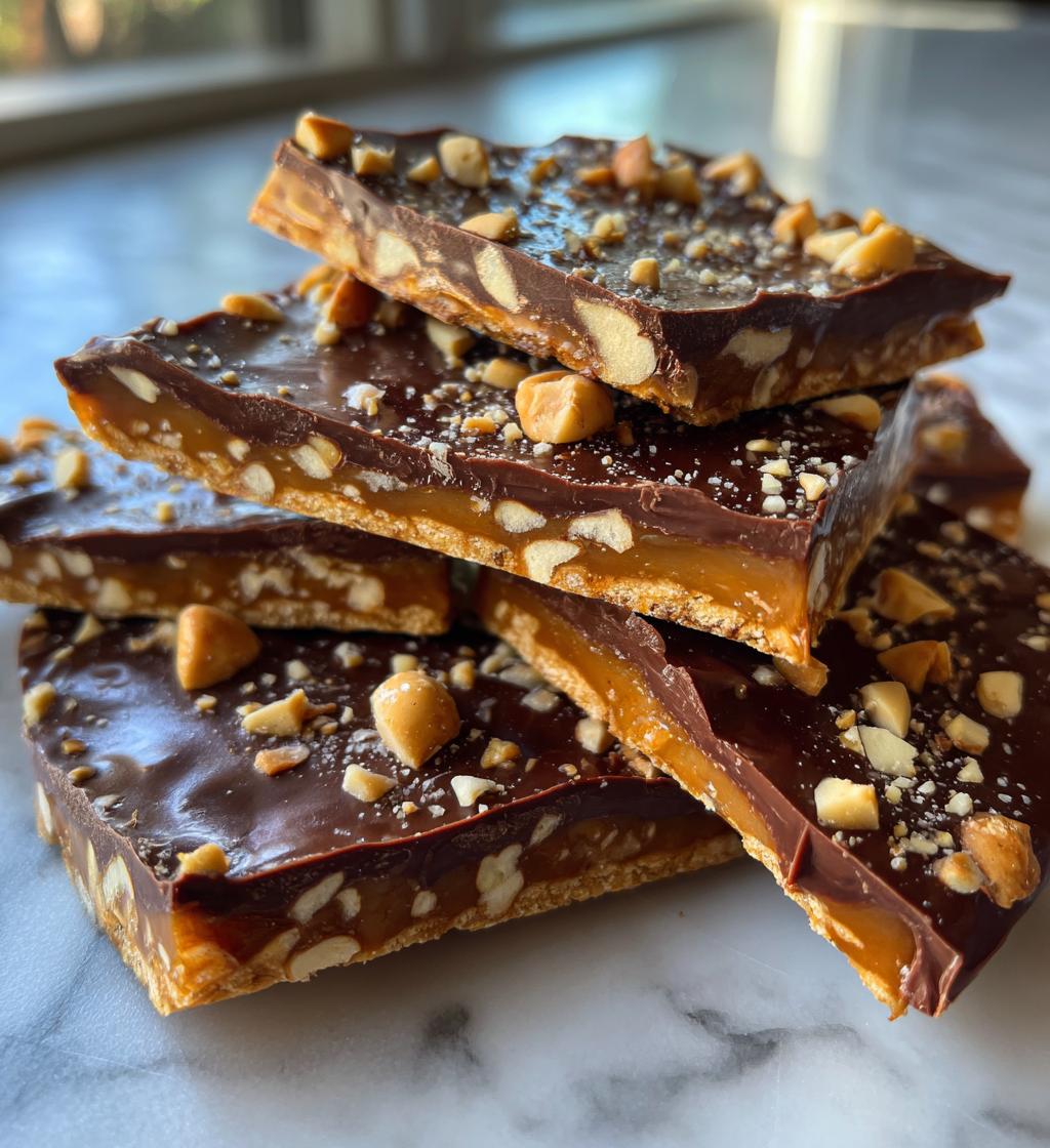saltine toffee - detail 1
