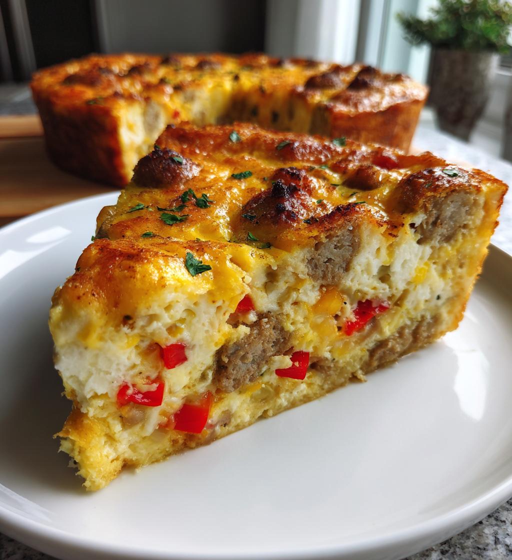 sausage and egg casserole