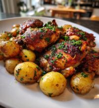 sheet pan chicken and potatoes