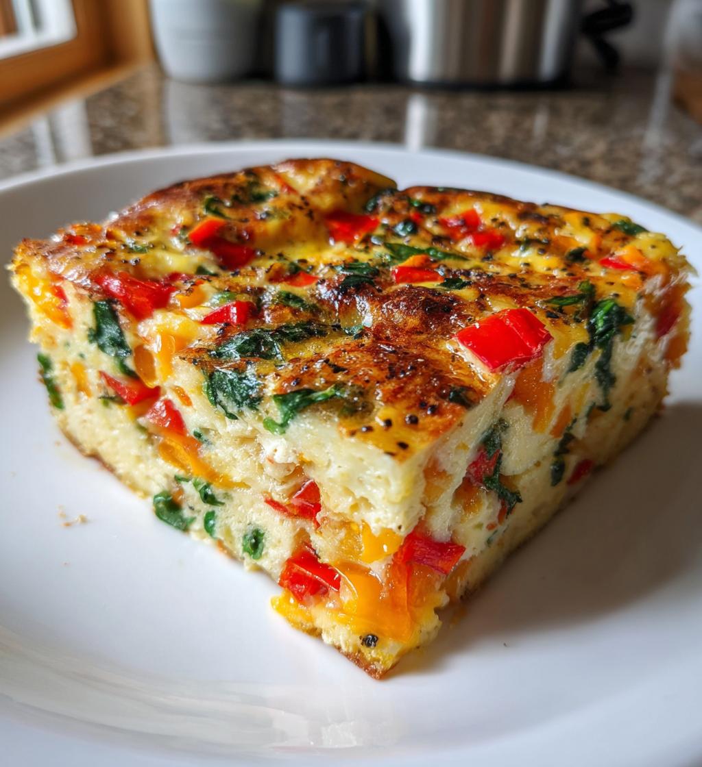 sheet pan frittata - detail 1