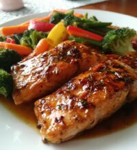 sheet pan maple dijon glazed salmon