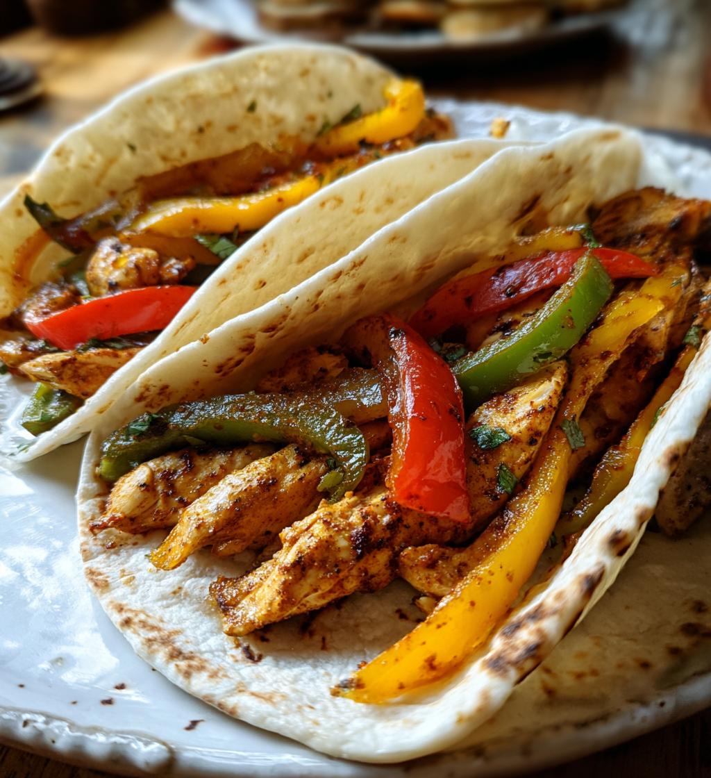 sizzling blackstone fajitas