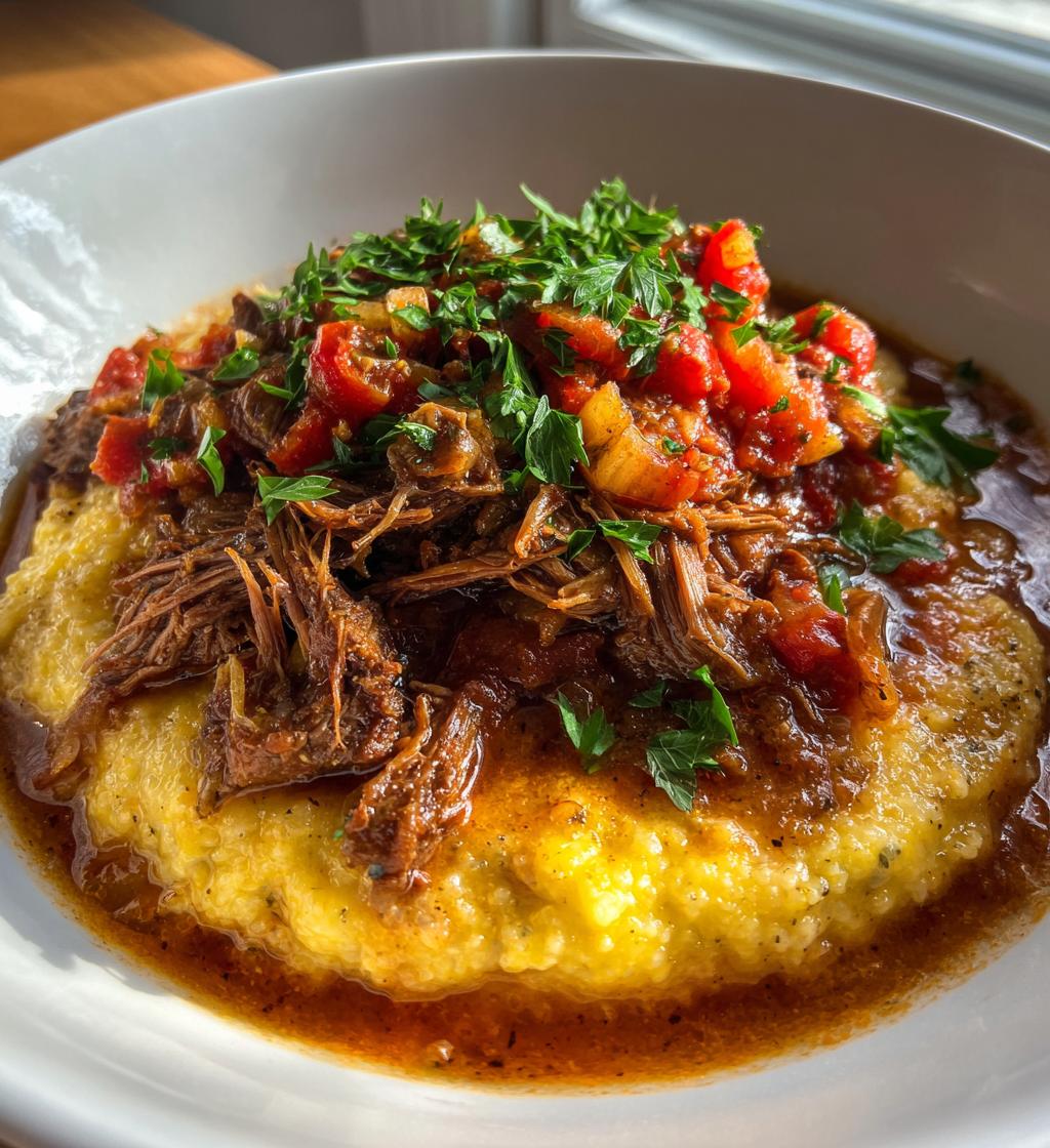 slow cooker beef ragu - detail 1