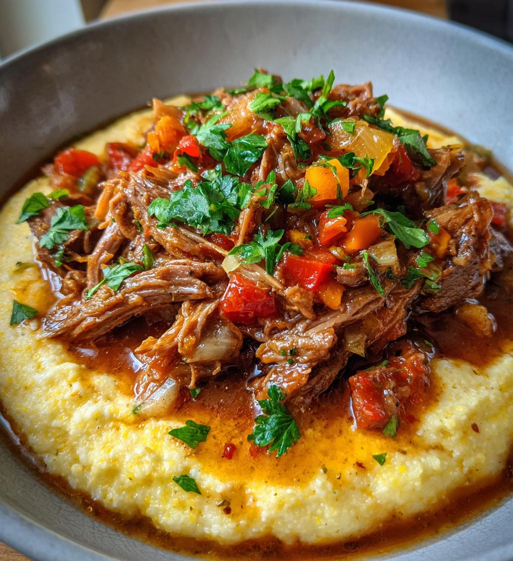 slow cooker beef ragu