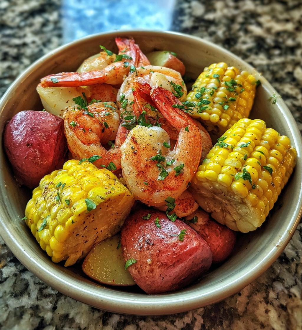 slow cooker southern shrimp boil