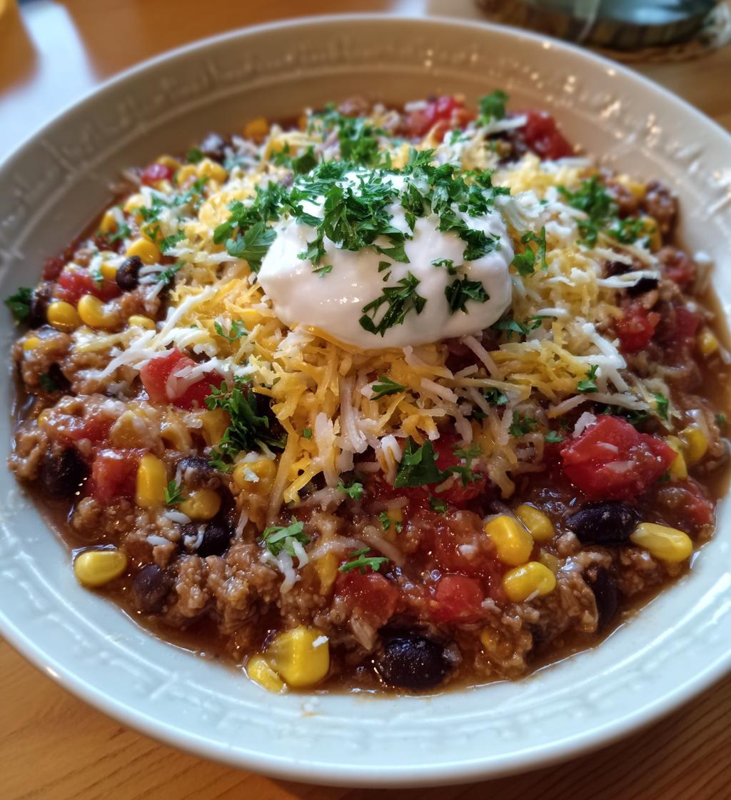 slow cooker tex mex taco soup