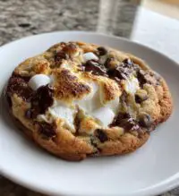 smores chocolate chip cookies